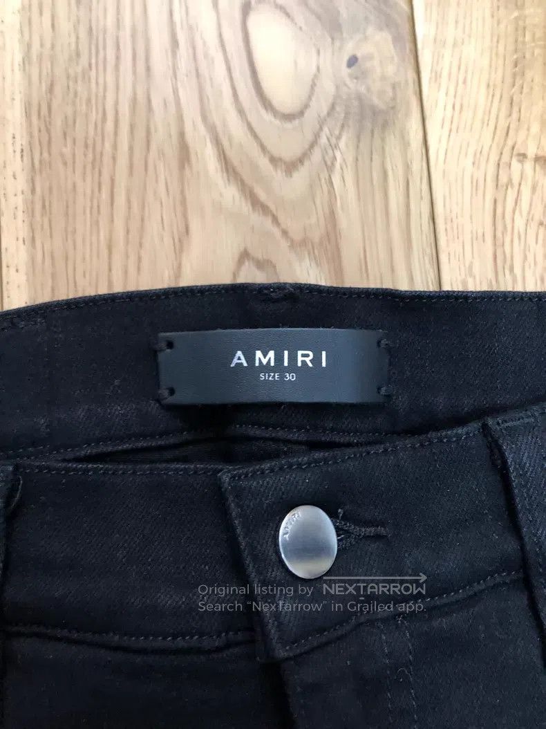 Amiri Amiri Size 30 Cashew flowers, patchwork, jeans Size US 30 / EU 46 - 4 Thumbnail