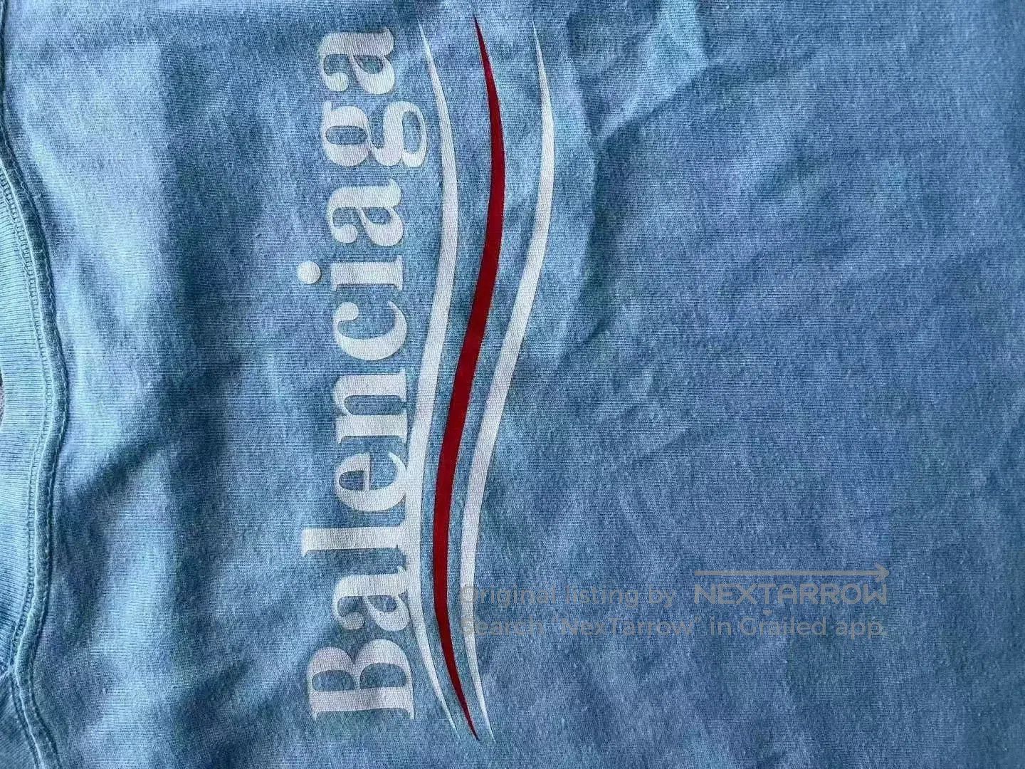 Balenciaga Balenciaga Splatter Print Short Sleeve. Size US XS / EU 42 / 0 - 6 Thumbnail