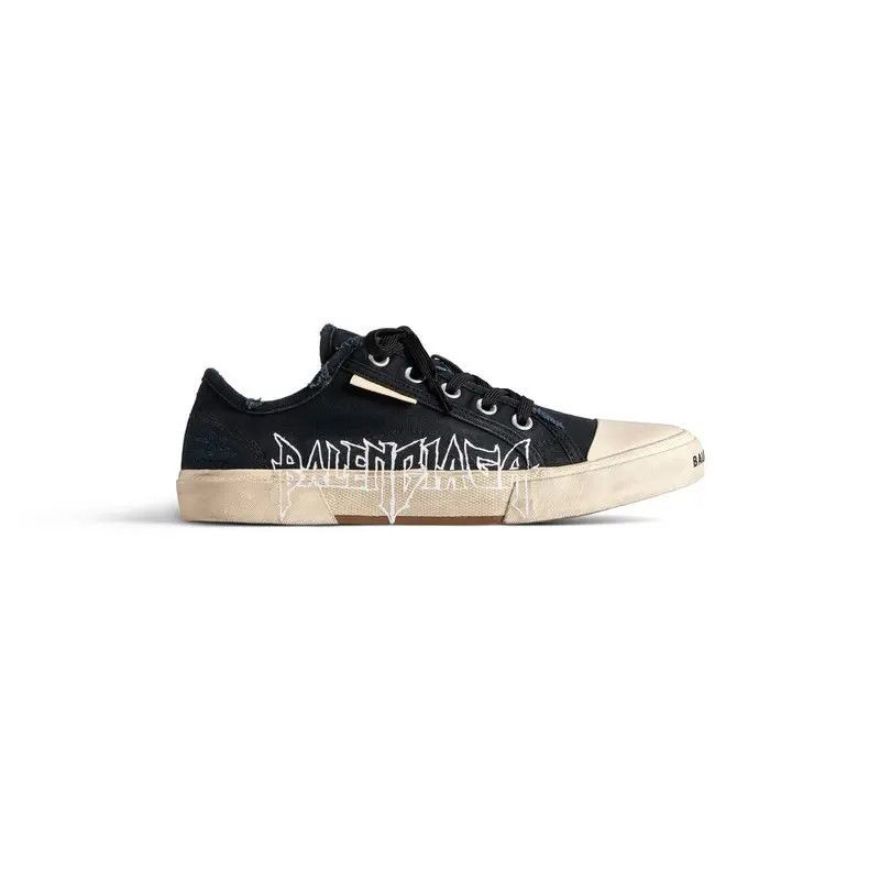 Balenciaga o1mt1gz0325 Paris Low Top Sneakers DIY Metal in Black Size US 11 / EU 44 - 1 Thumbnail