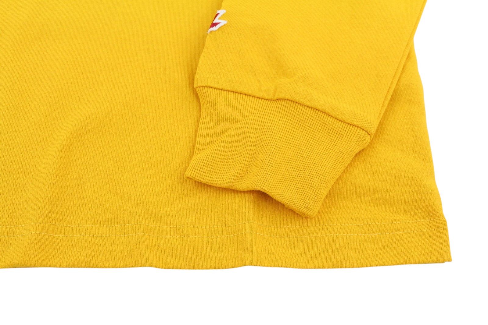 Diesel T-JUST-LS-B51 M Yellow Tricot Logo T-Shirt 41009 Size US M / EU 48-50 / 2 - 5 Thumbnail