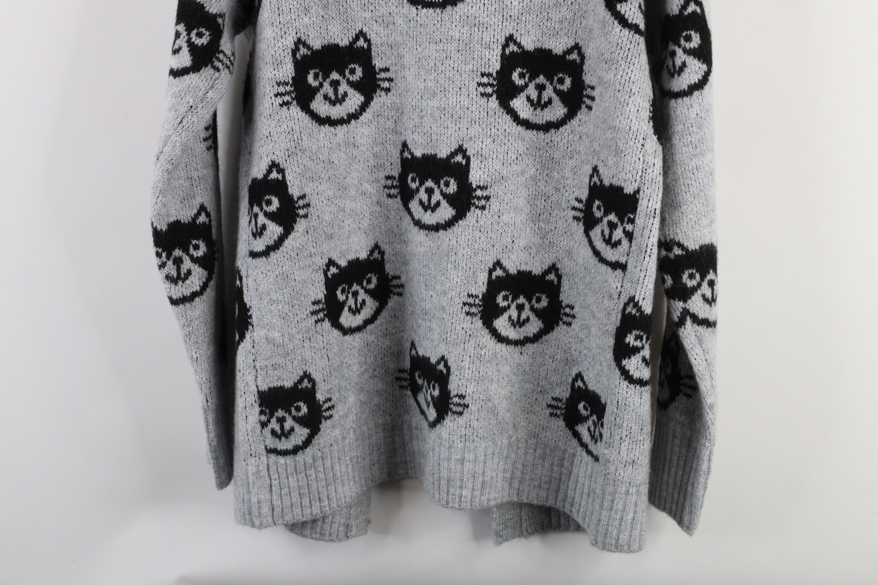 Vintage Vintage 90s Streetwear Print Open Front Cardigan Sweater Size M / US 6-8 / IT 42-44 - 11 Thumbnail