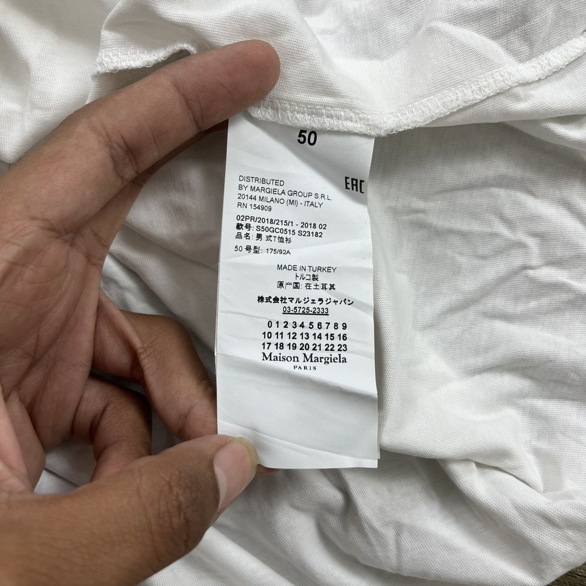 Maison Margiela Luxury Maison Martin Margiela Paris Stereotype White Tee Size US M / EU 48-50 / 2 - 6 Thumbnail