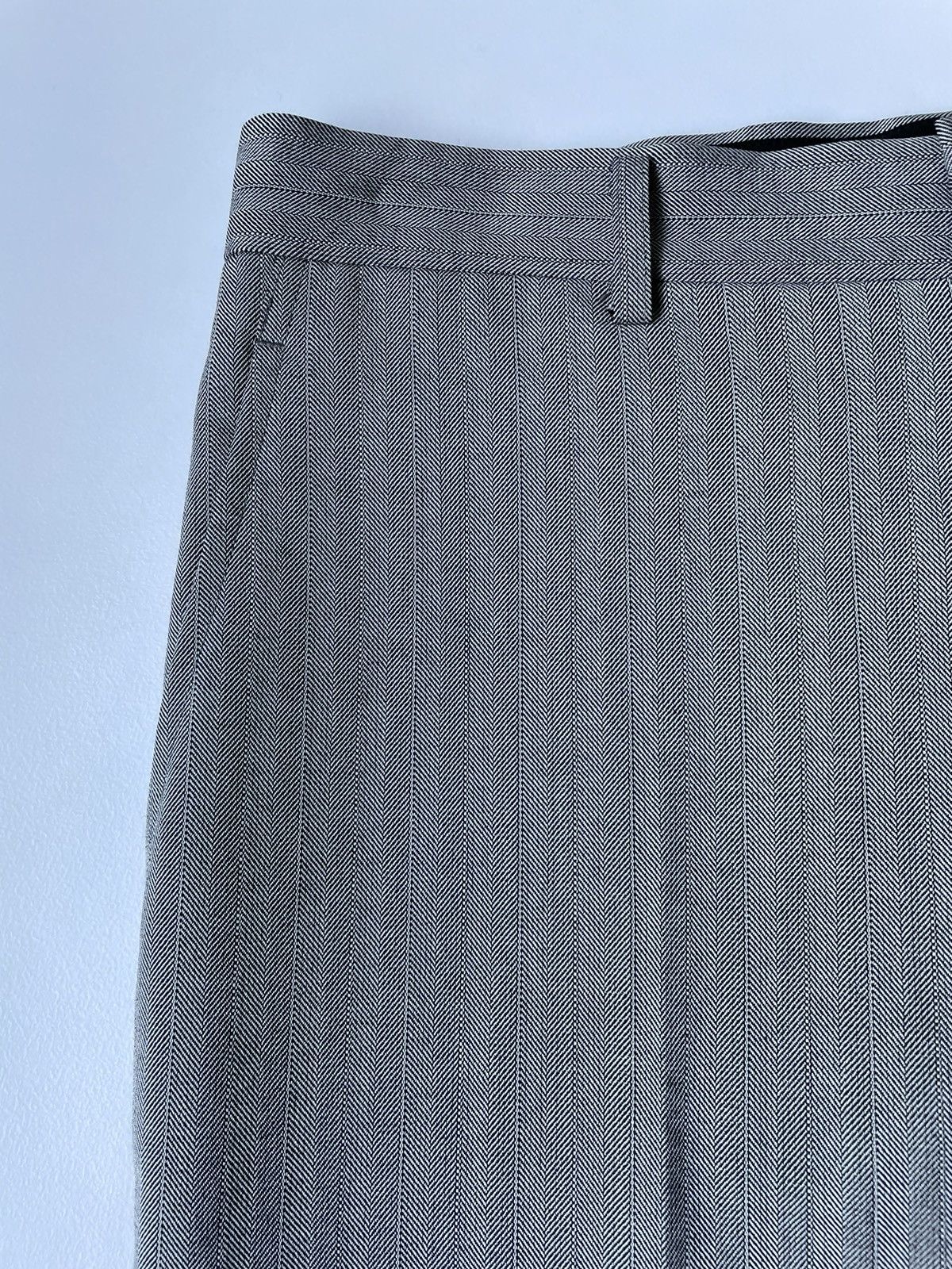 Comme des Garcons A/W 07 Herringbone Wool Trousers Size US 32 / EU 48 - 4 Thumbnail