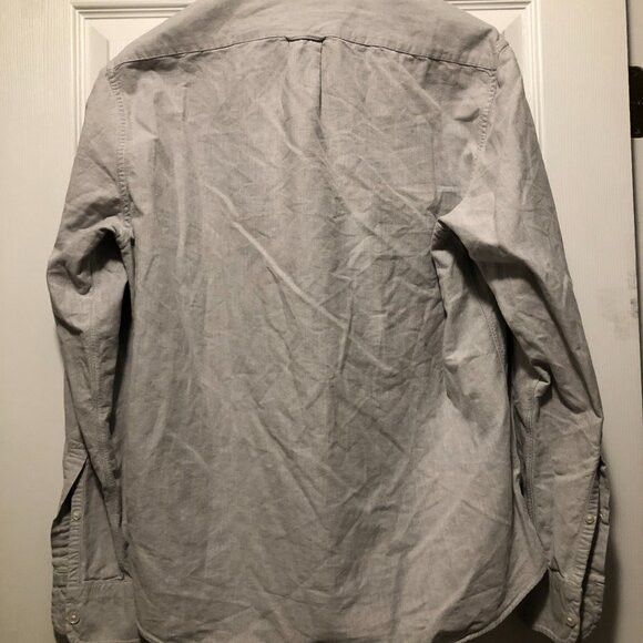 J.Crew J.crew men's gray cotton casual shirt slim fit size: L Size US L / EU 52-54 / 3 - 4 Thumbnail