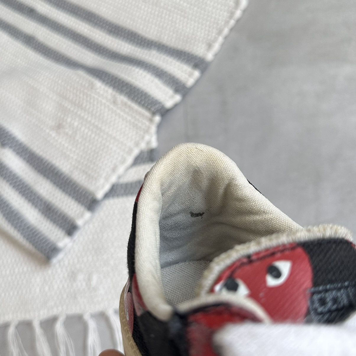 Comme des Garcons PLAY × Converse Vintage Converse x Comme Des Garcons Play CDG Pro Low Shoes Size US 7 / EU 40 - 16 Thumbnail