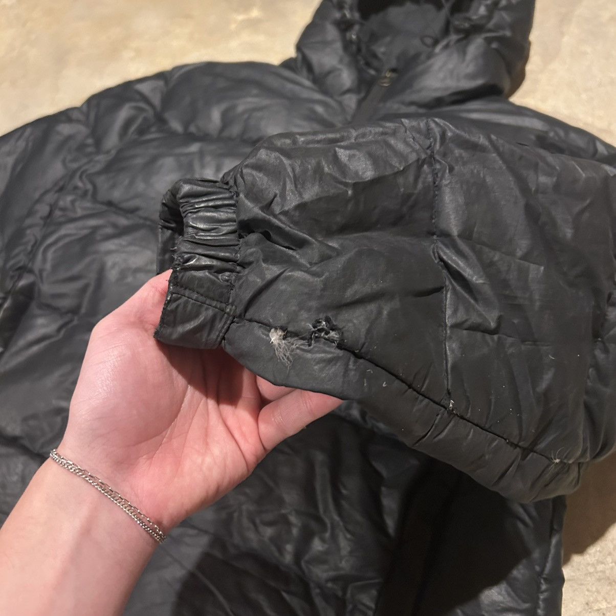 The North Face × Vintage The North Face Hooded Down Fill 700 Nuptse Puffer Jacket Size US M / EU 48-50 / 2 - 6 Thumbnail