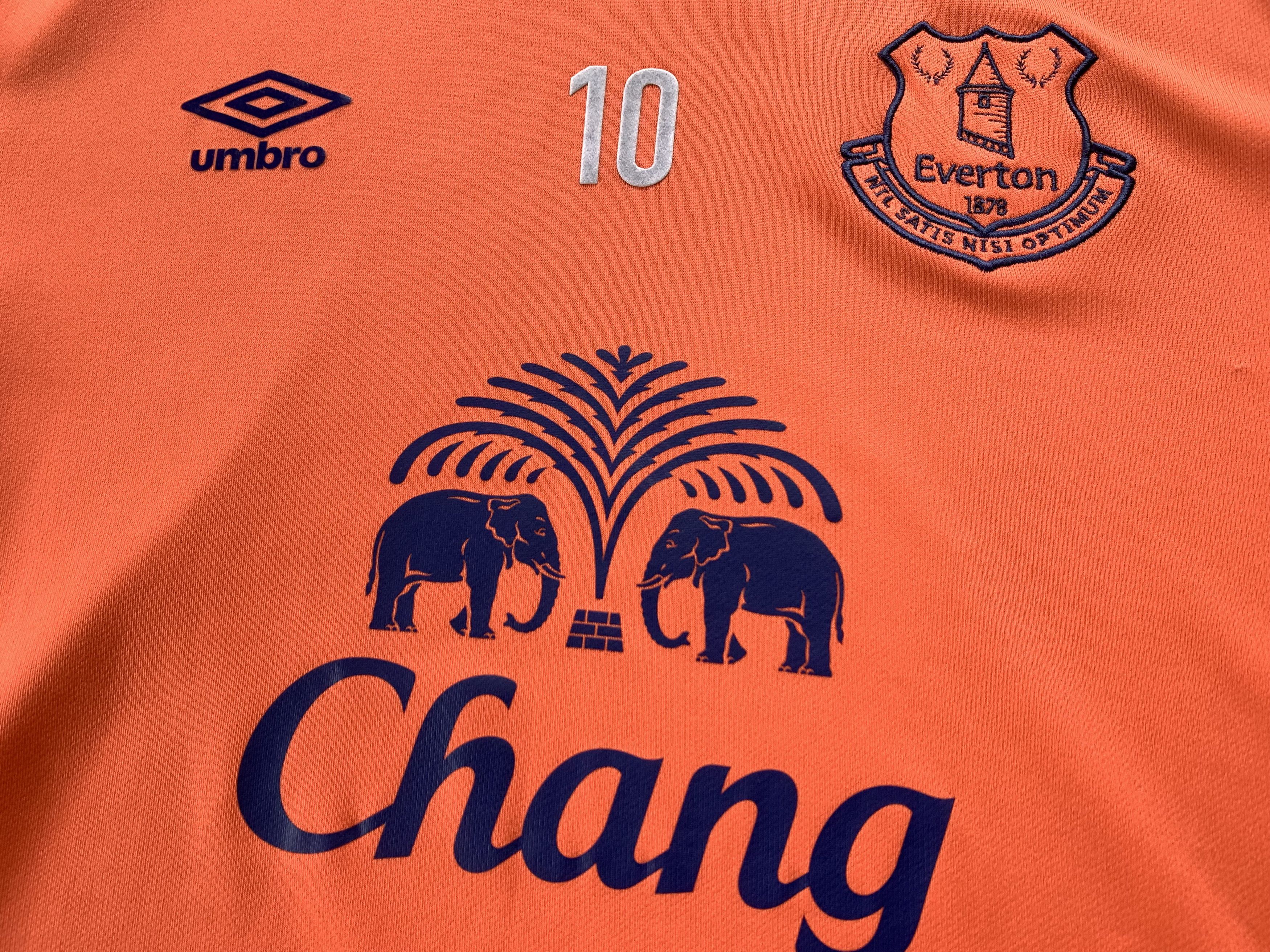 Umbro × Vintage Vintage Umbro Everton Training Shirt 2015-2016 Size US L / EU 52-54 / 3 - 6 Thumbnail