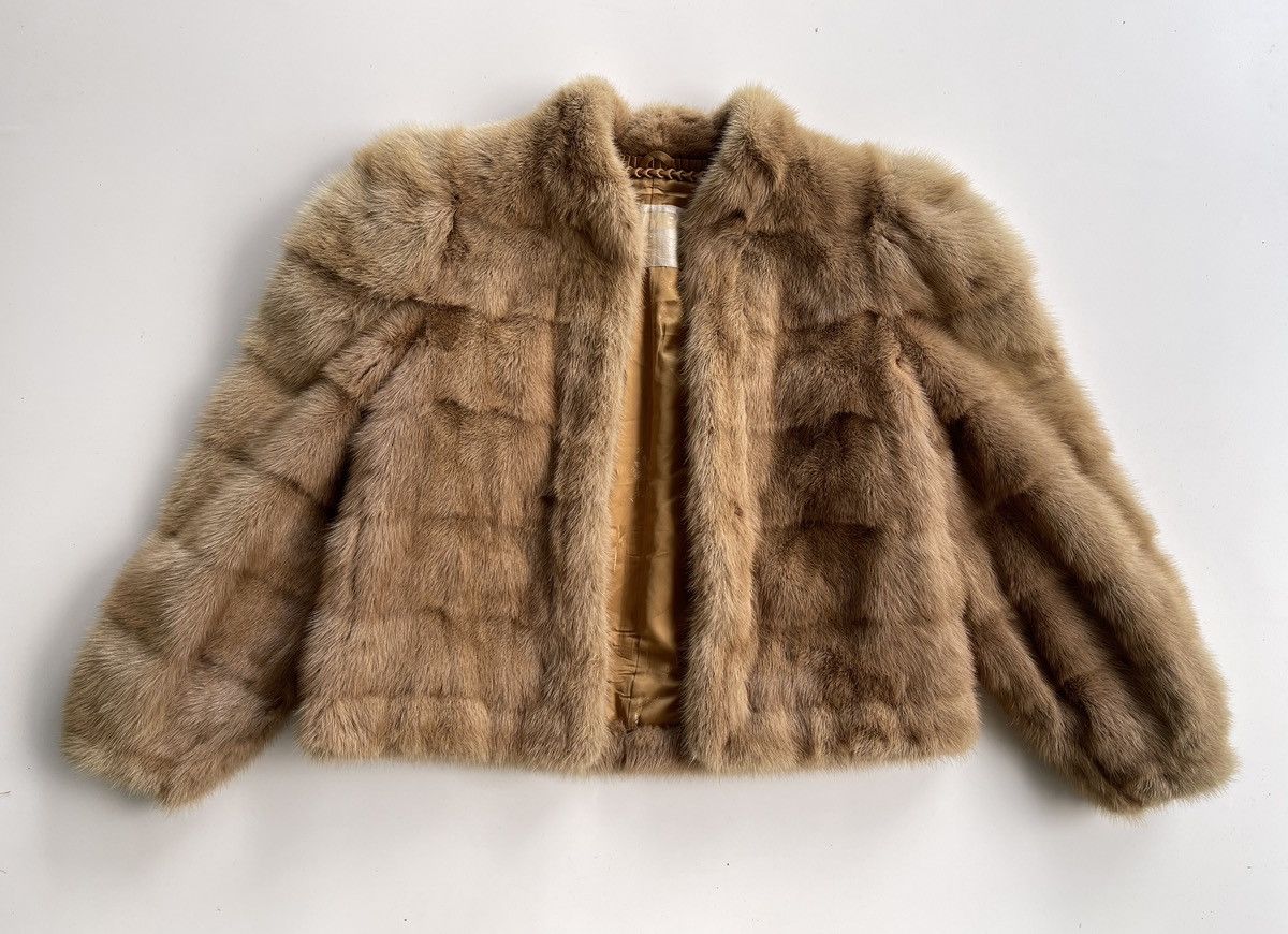 Sagafurs Vintage Emba Elegance Saga Fox Fur Jacket Size M / US 6-8 / IT 42-44 - 7 Thumbnail