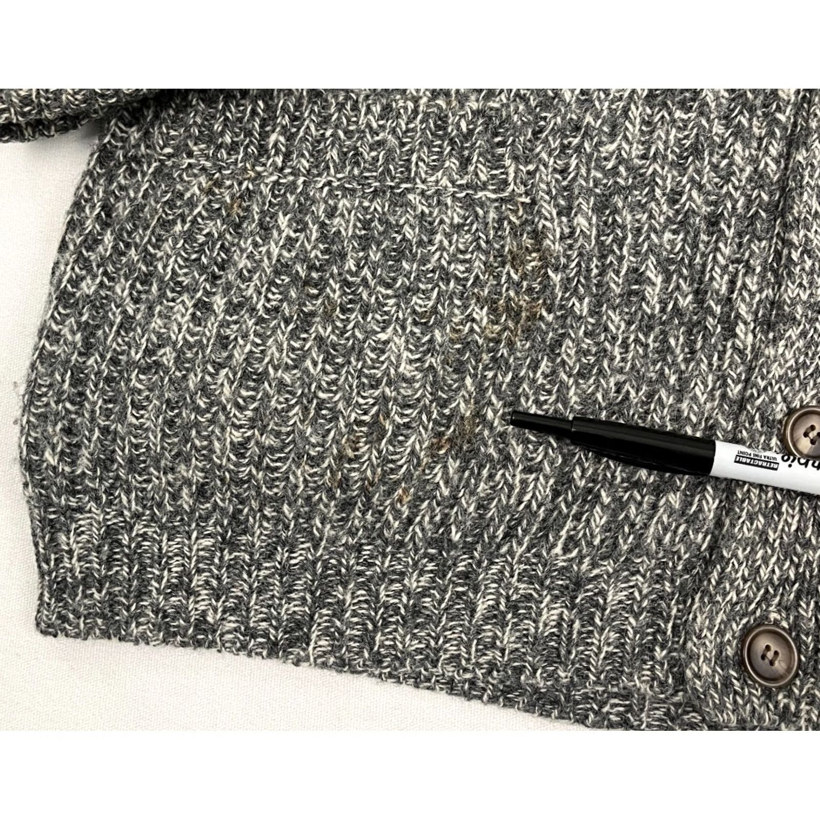 Abercrombie & Fitch Abercrombie & Fitch Cardigan Mens S Gray Knit Wool VTG Big Sweater Y2K Academia Cardigan Accessories Be Size US S / EU 44-46 / 1 - 6 Thumbnail