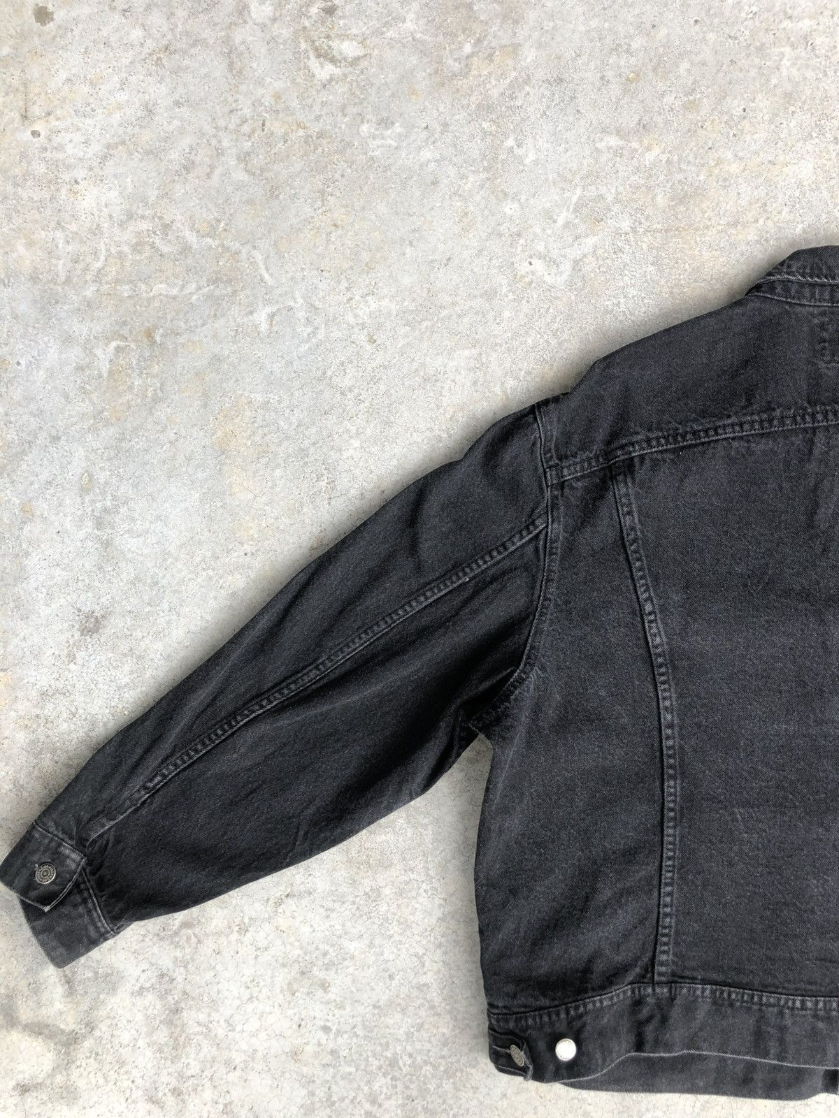 If Six Was Nine Vintage 90s Lee Denim Jacket Distressed Jeans Baggy Size US XL / EU 56 / 4 - 13 Thumbnail