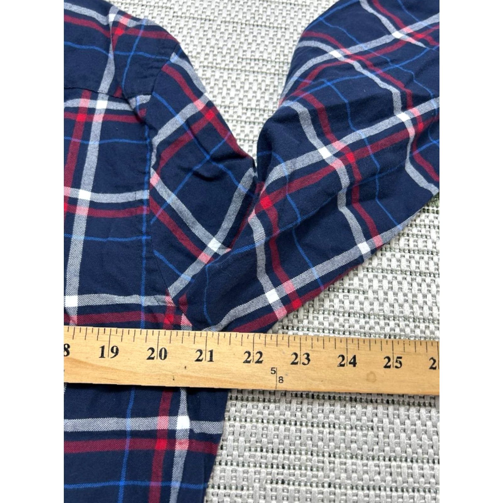 Brooks Brothers Brooks Brothers Red Fleece Flannel Shirt Mens Large Multicolor Plaid Button Down Shirt Size US L / EU 52-54 / 3 - 7 Thumbnail