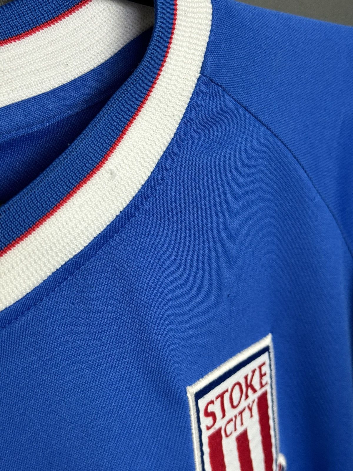 Le Coq Sportif Stoke City 01/03 Away Football Long Sleeve Jersey Size US XL / EU 56 / 4 - 13 Thumbnail
