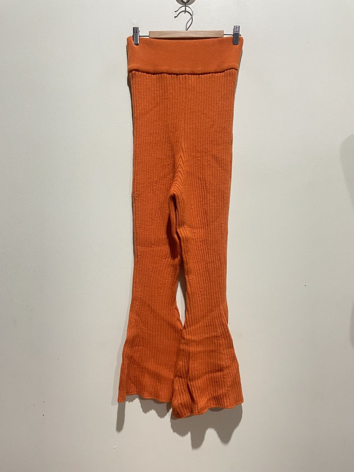 Japanese Brand 77circa cc19aw wool rib knit pants Size 26" / US 2 / IT 38 - 1 Thumbnail