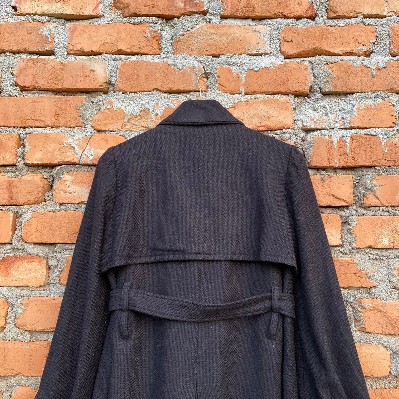 Designer × Diesel Diesel Muffler Collar Trench Coat Wool Size S / US 4 / IT 40 - 6 Thumbnail