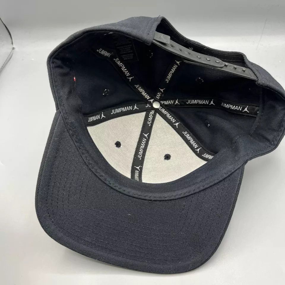 Jordan Brand Air Jordan 23 MVP Hat Men Black Red Jumpman Snap Back Cap Size ONE SIZE - 4 Thumbnail