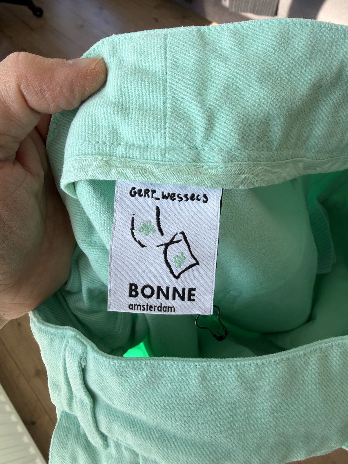 Other GERT WESSELS X BONNE Mint Color Heavy Carpenter Pants Size US 32 / EU 48 - 13 Thumbnail