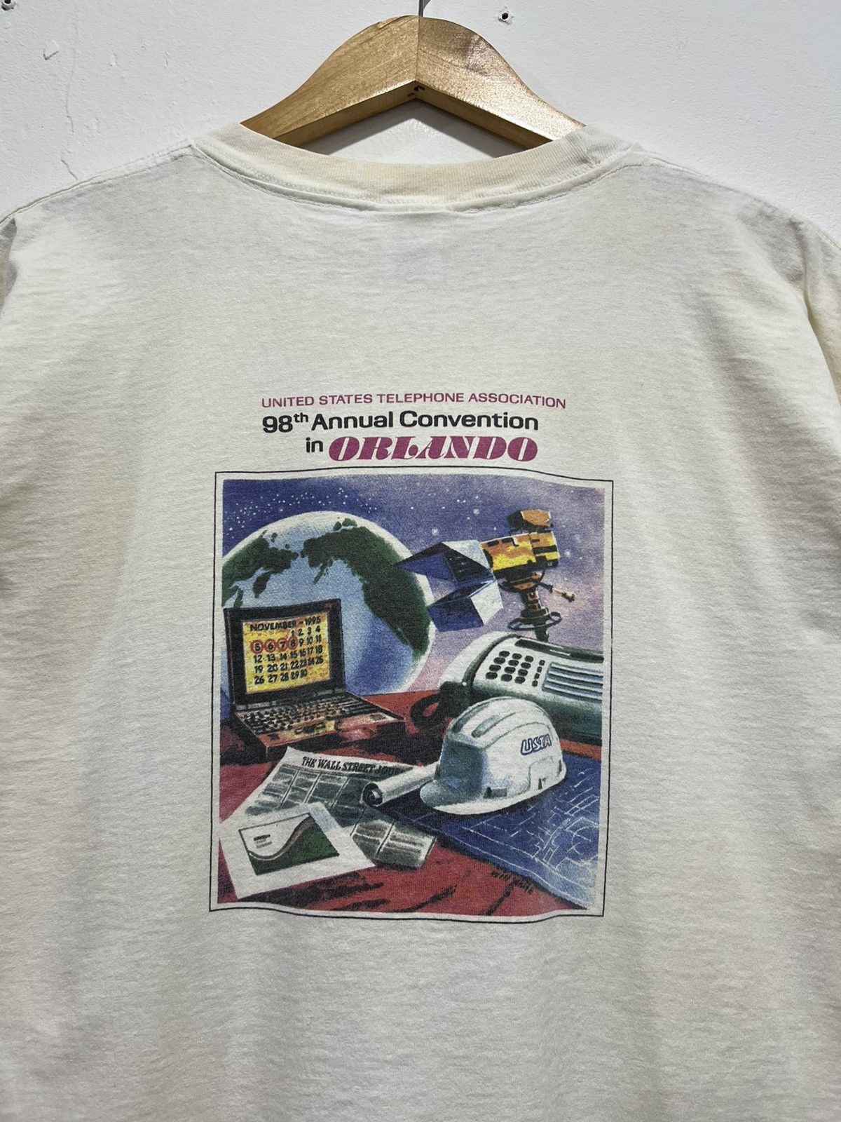Vintage Vintage 90’s United States Telephone Association Tshirt Size US L / EU 52-54 / 3 - 2 Thumbnail