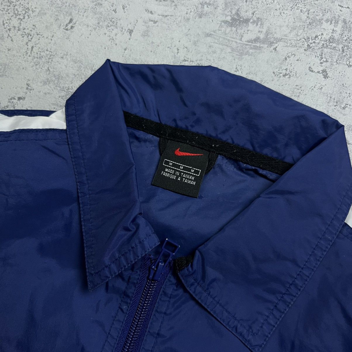 Nike 90s NIKE SWOOSH VINTAGE Y2K OVERSIZED WINDBREAKER JACKET Size US L / EU 52-54 / 3 - 5 Thumbnail