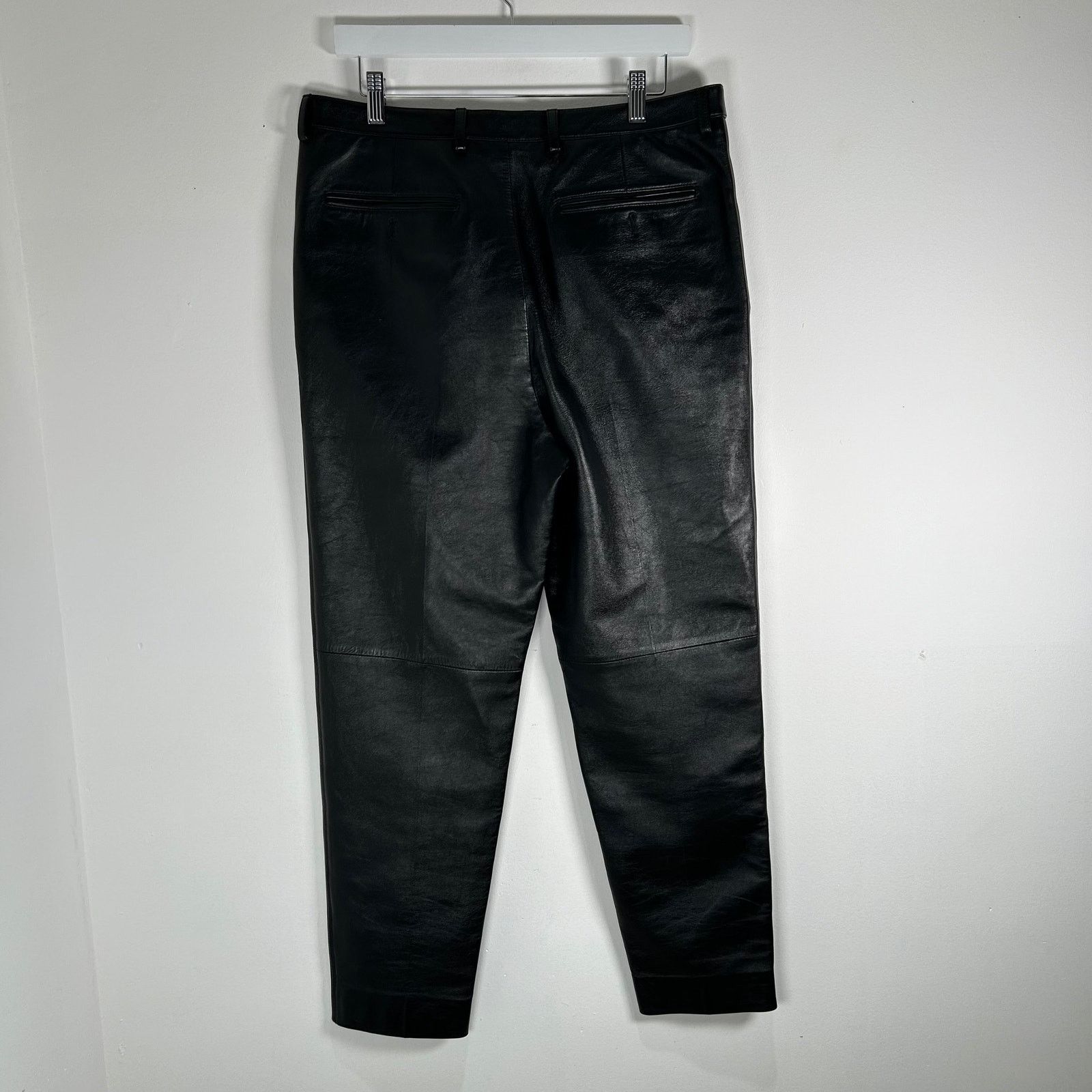 Saint Laurent Paris Saint Laurent Paris Pleated Suit Pant Size 32 Size US 32 / EU 48 - 2 Thumbnail