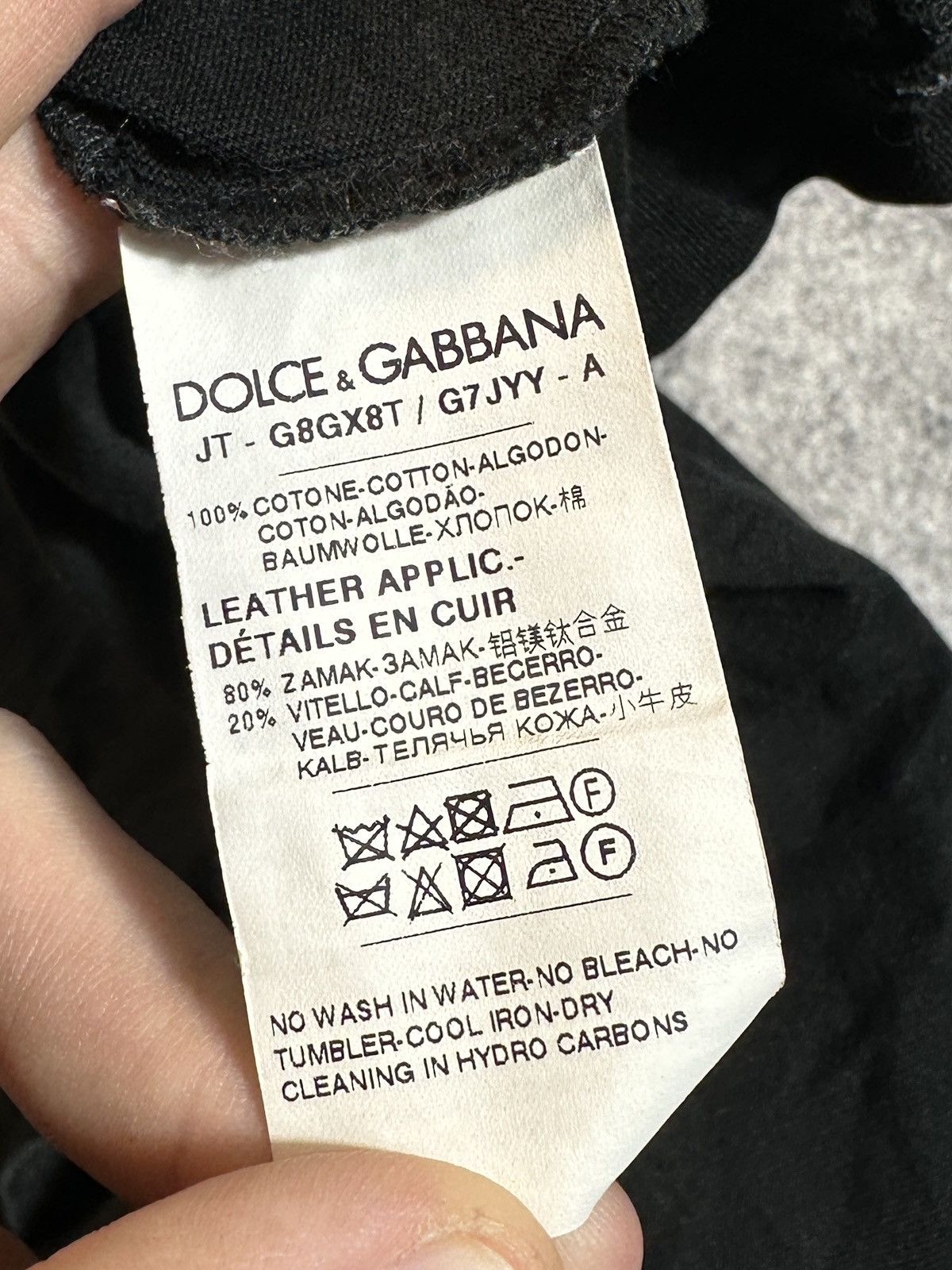 Dolce & Gabbana Vintage Dolce&Gabbana T-shirt Streetwear Rare Casual Style M Size US M / EU 48-50 / 2 - 3 Thumbnail