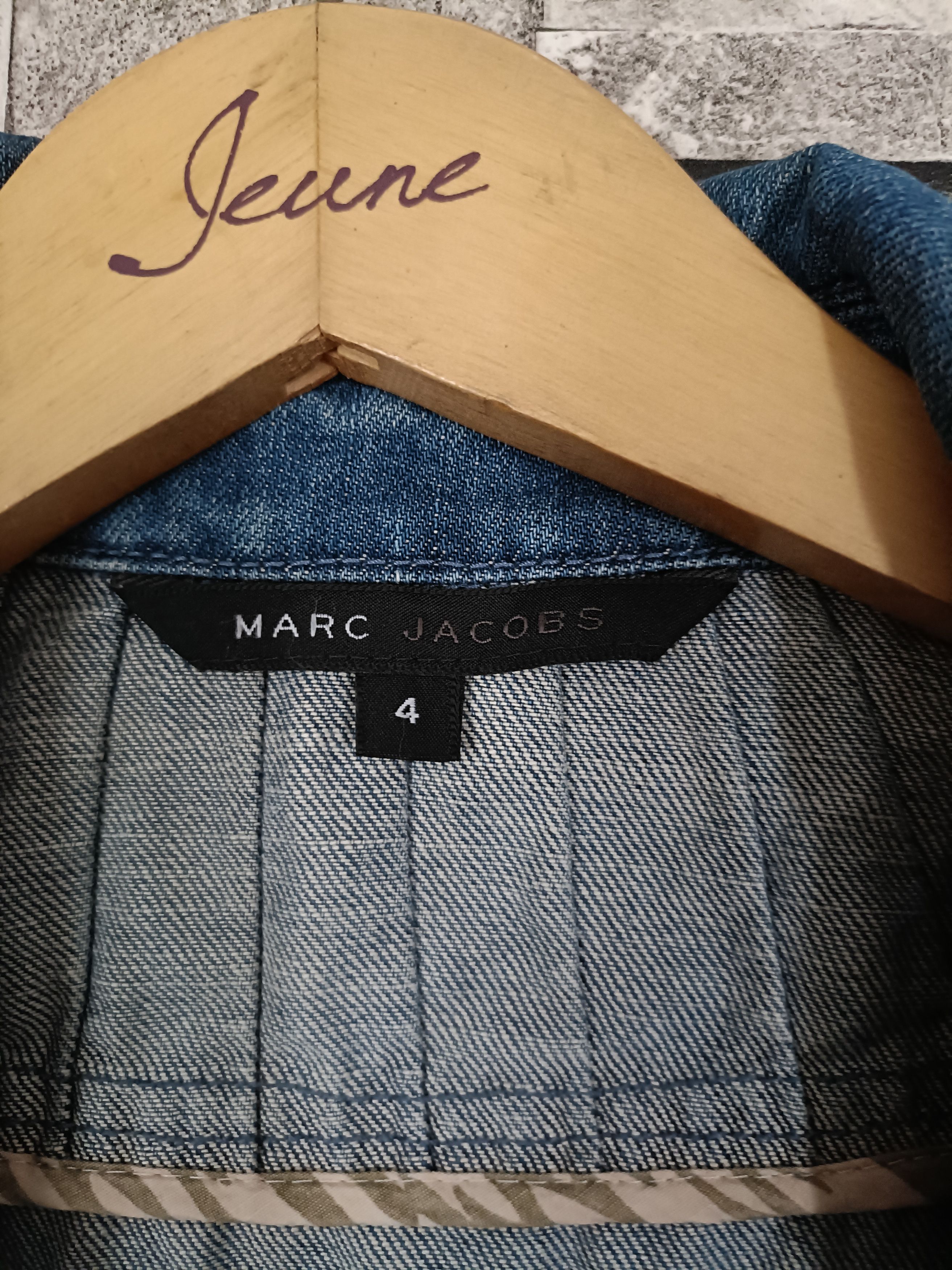 Marc Jacobs Marc Jacobs mainline tailored denim trench coat Size US XL / EU 56 / 4 - 7 Thumbnail