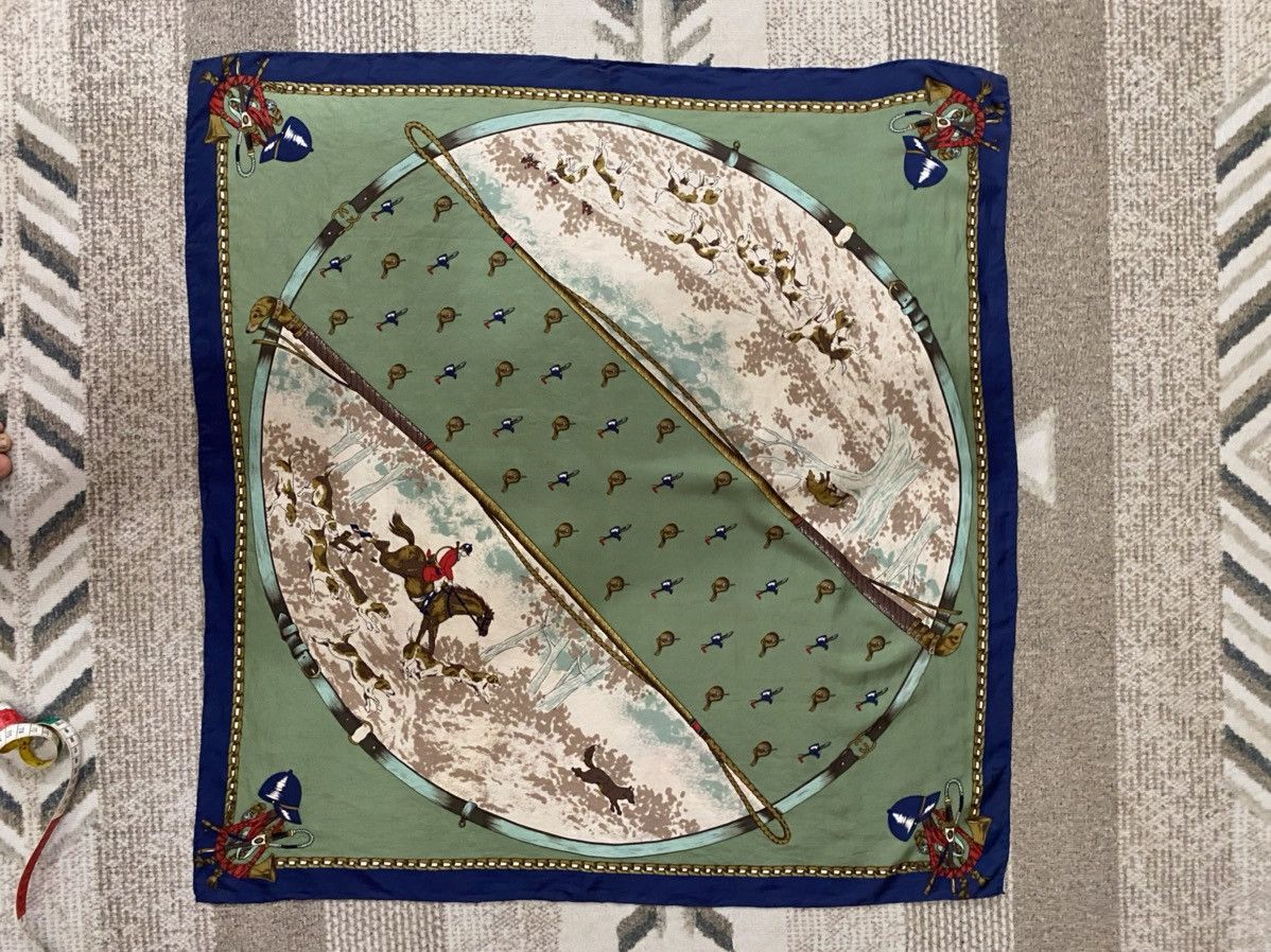 Vintage Vintage RareDesign Scarf/Scarves/Pocket Square/Handkerchief Size ONE SIZE - 3 Thumbnail