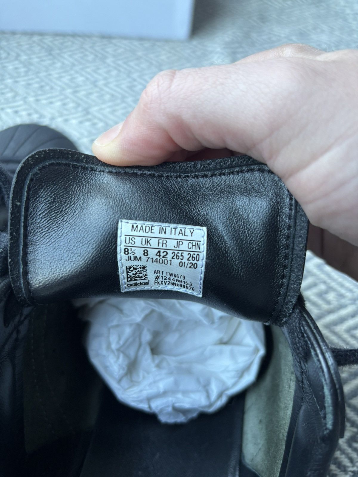 Adidas × Prada Prada Superstar Black Size US 8.5 / EU 41-42 - 10 Thumbnail