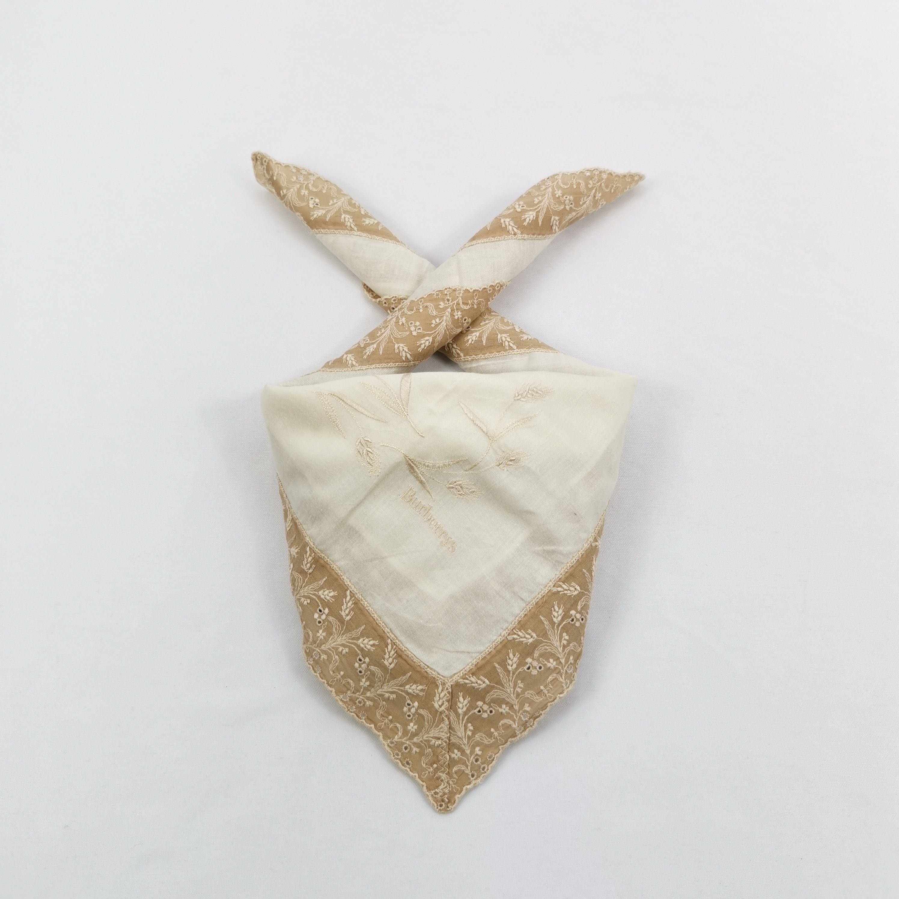 Burberry Vintage Burberry Handkerchief Neckerchief Bandana - AC72615 Size ONE SIZE - 1 Thumbnail