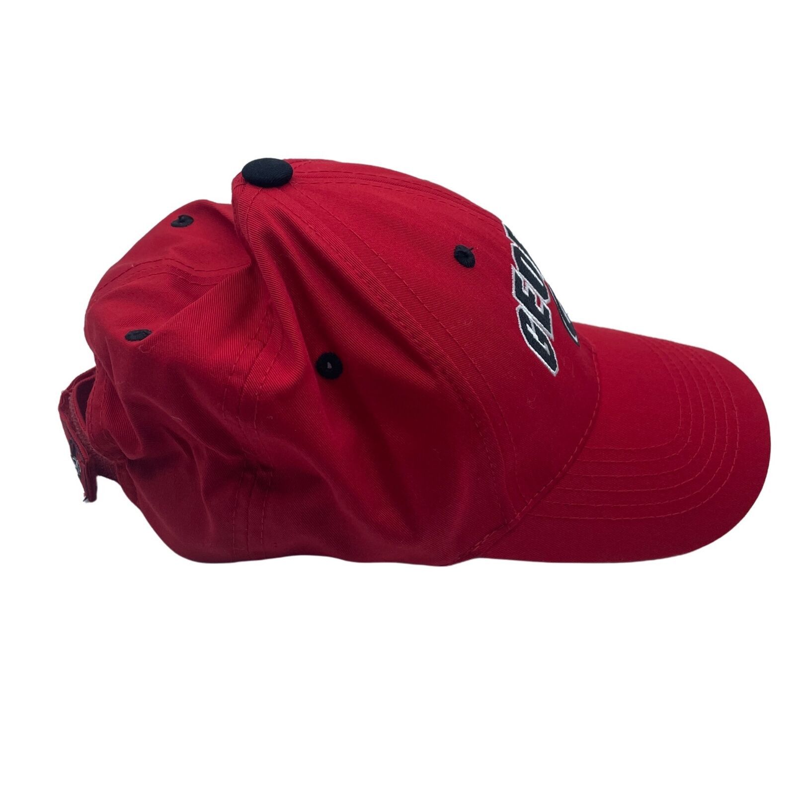 Other Georgia Bulldogs Hat Red Adjustable Captivating Heargear Size ONE SIZE - 3 Thumbnail