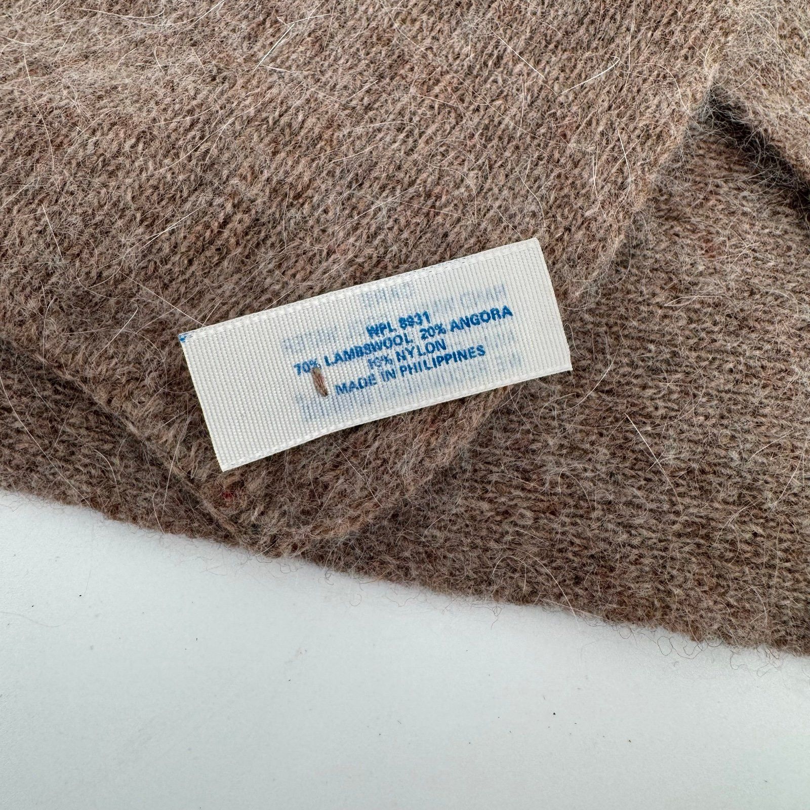 Other Lambswool and Angora Beige Scarf Size ONE SIZE - 2 Thumbnail