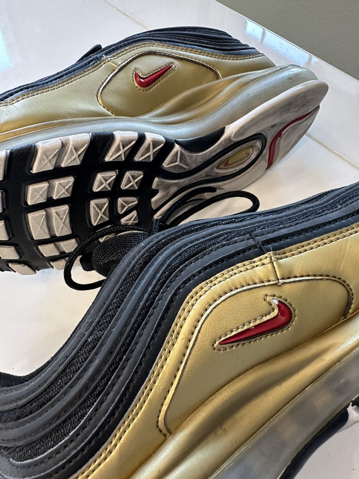 Nike Nike Air Max 97 QS B-Sides Metallic Size US 11 / EU 44 - 6 Thumbnail