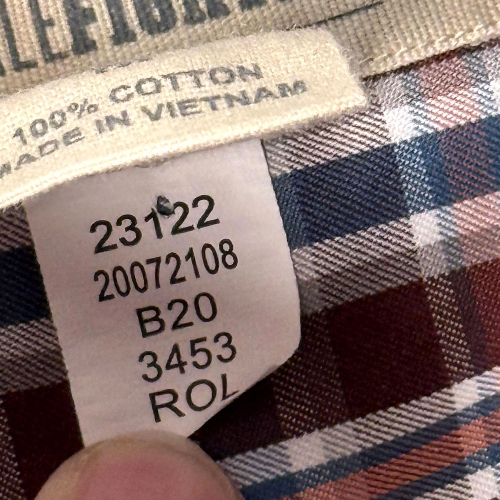 Duluth Trading Company Duluth Trading WrinkleFighter Shirt Button Down Plaid Relaxed Fit Workwear Mens M Size US M / EU 48-50 / 2 - 5 Thumbnail