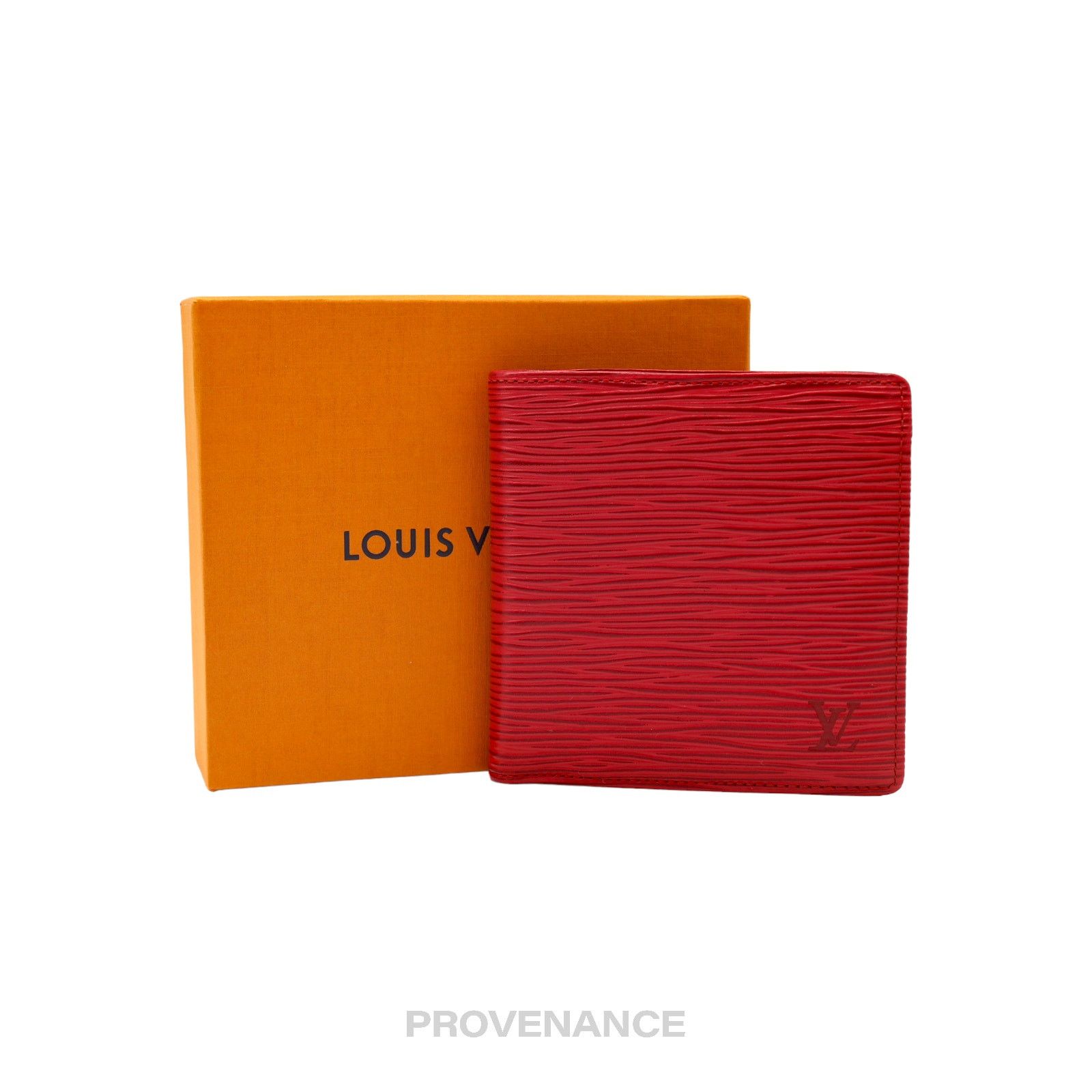 Louis Vuitton 🔴 Louis Vuitton Marco Wallet - Red Epi Leather Size ONE SIZE - 1 Thumbnail