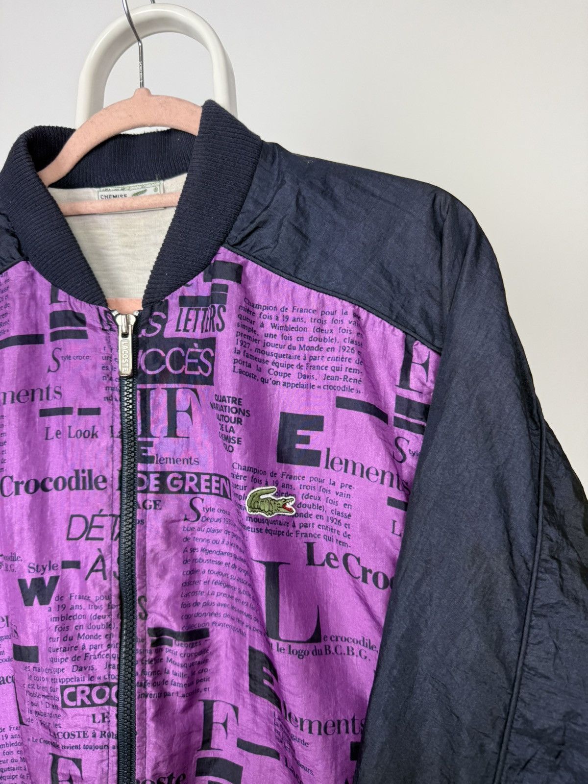 Lacoste × Vintage Lacoste vintage jacket rare Size US L / EU 52-54 / 3 - 3 Thumbnail