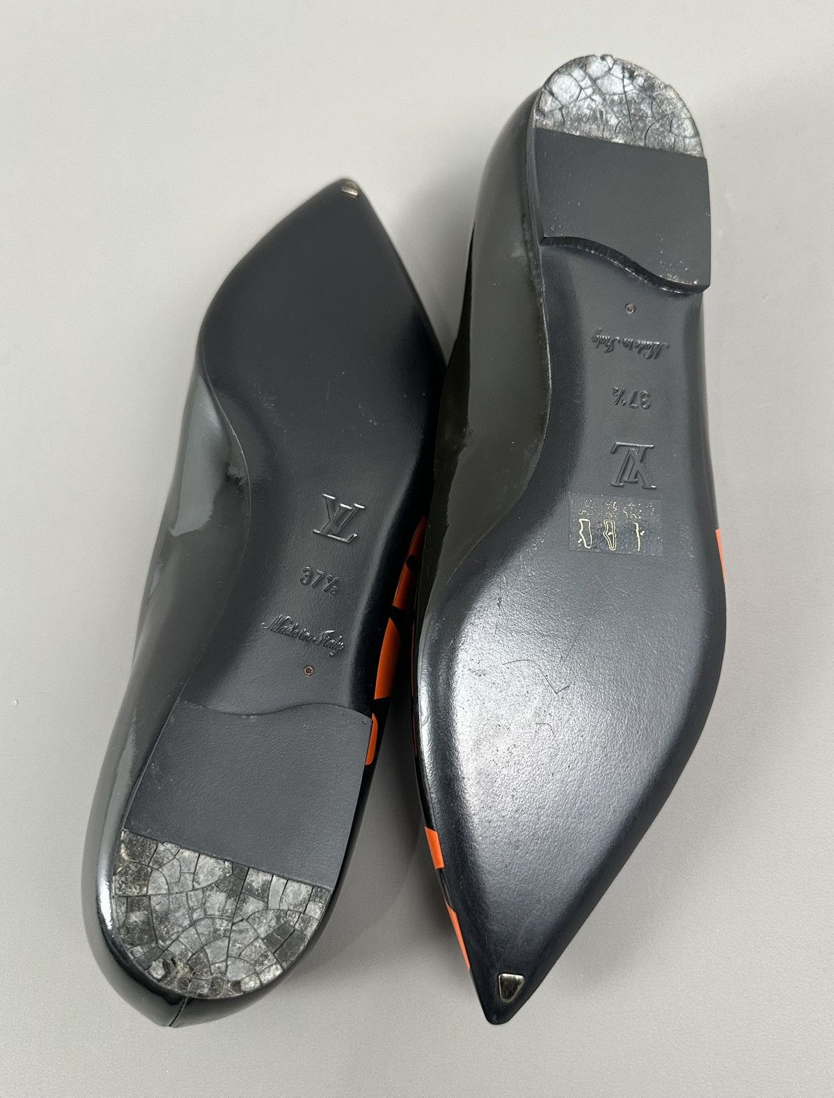 Louis Vuitton × Stephen Sprouse Louis Vuitton - Stephen Sprouse - Graffiti Patent Leather Size US 7.5 / IT 37.5 - 6 Thumbnail