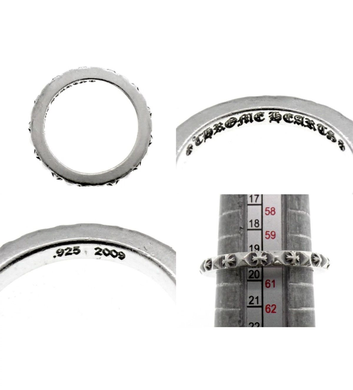 Chrome Hearts US9.5-10 Chrome Hearts True Fucking Punk Ring 19.5 Size ONE SIZE - 7 Thumbnail