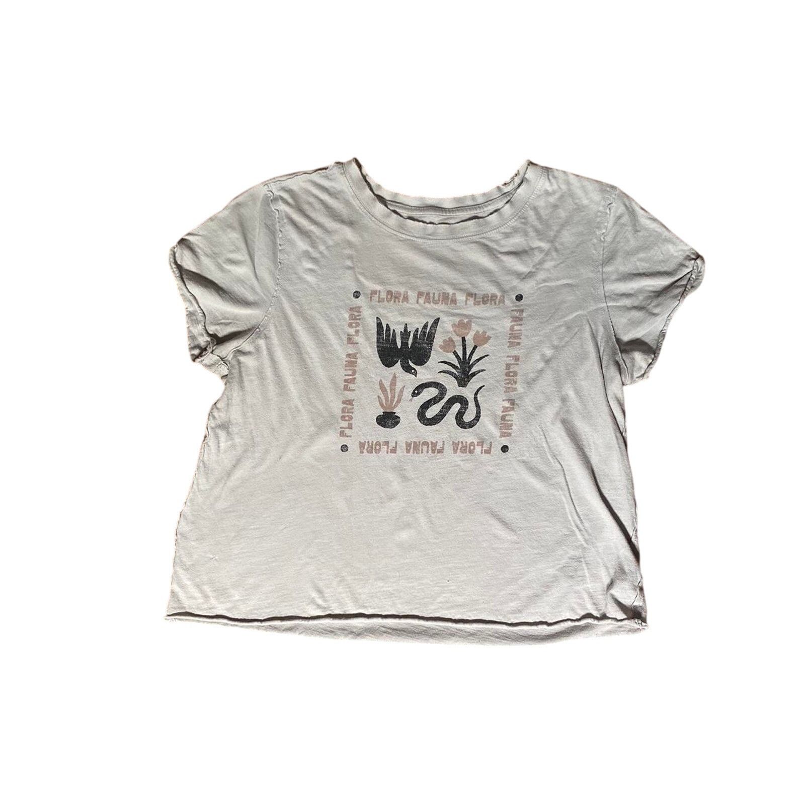 Anthropologie Fauna flora soft tee Size M / US 6-8 / IT 42-44 - 1 Thumbnail