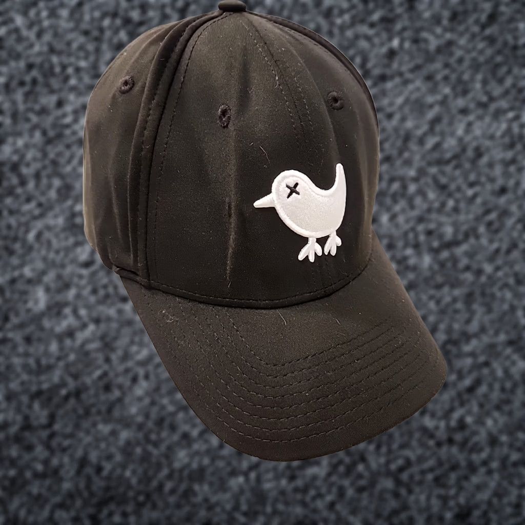Vintage Bad Birdie Script Hat Cap Golf Hat Adjustable Snapback Adult Mens Black Size ONE SIZE - 1 Thumbnail