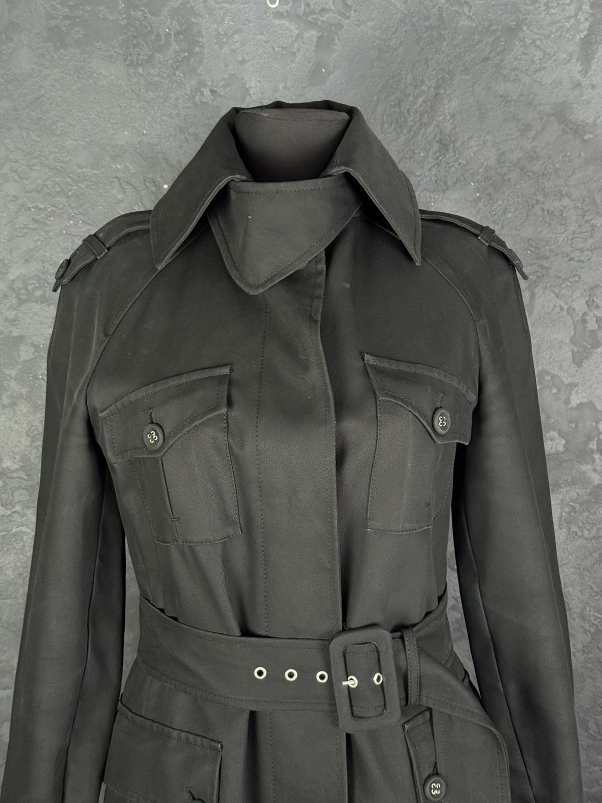 Sportmax SPORTMAX Belted Women’s Trench Coat Italy Designer Size 10 Size L / US 10 / IT 46 - 5 Thumbnail