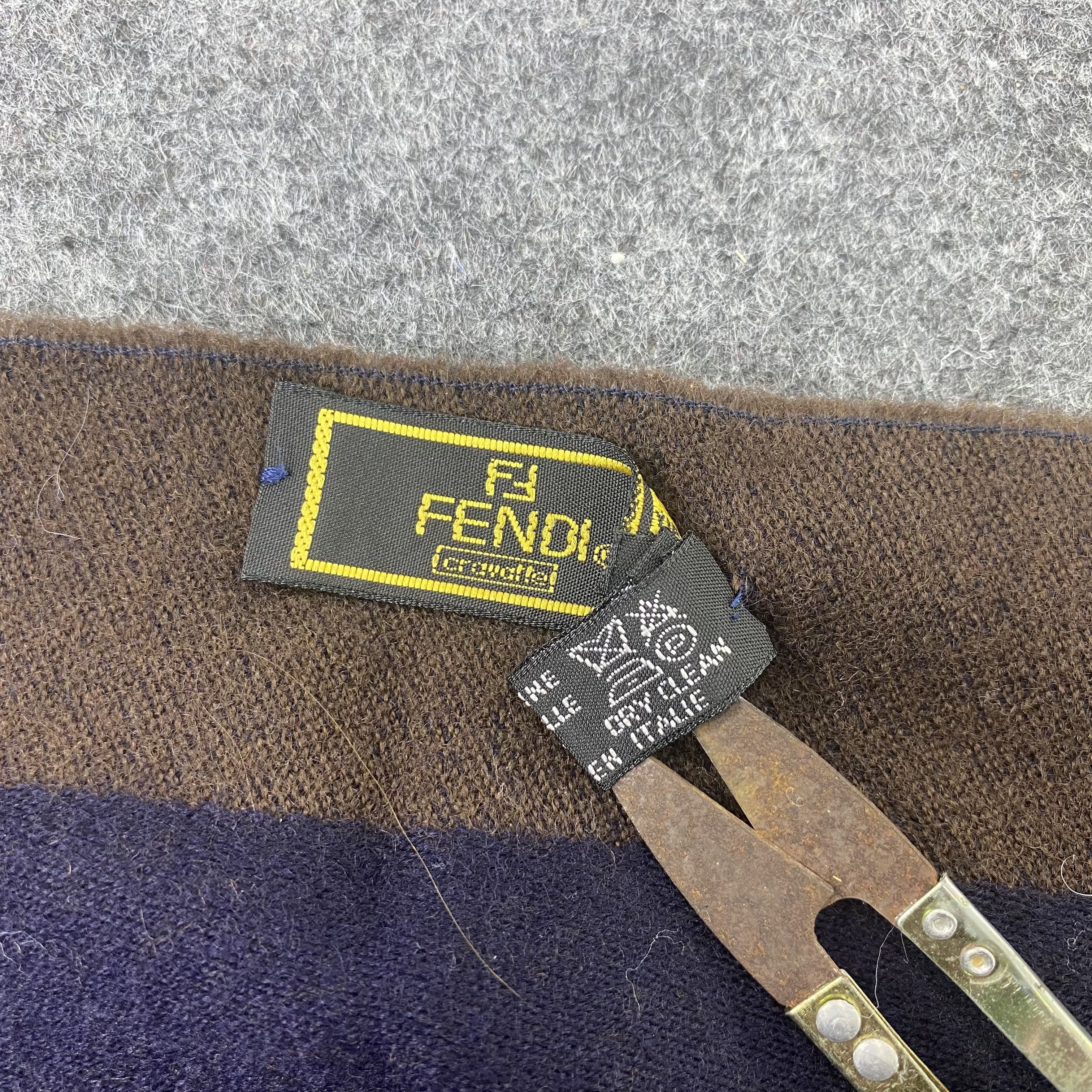 Fendi × Vintage FENDI Scarf/Muffler/Neckwear-T1140 Size ONE SIZE - 5 Thumbnail