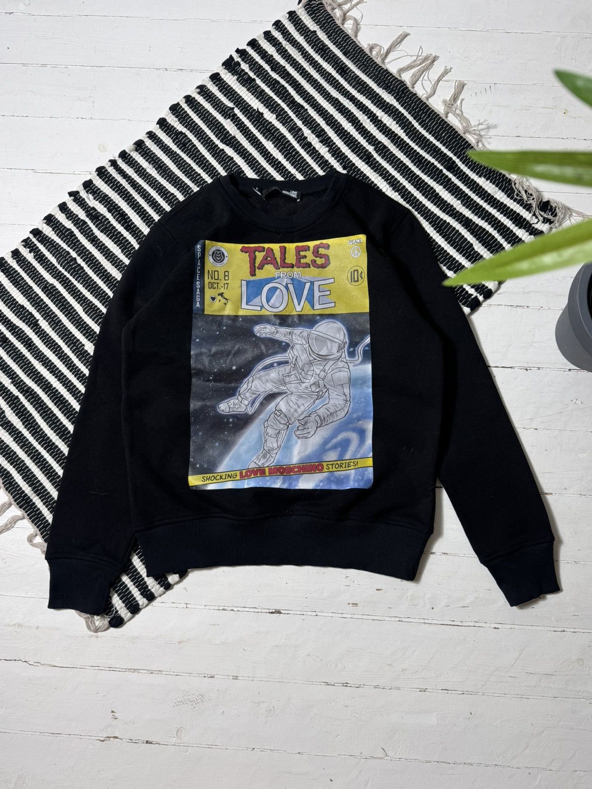 MOSCHINO COSMONAUT 2000s SWEATSHIRT