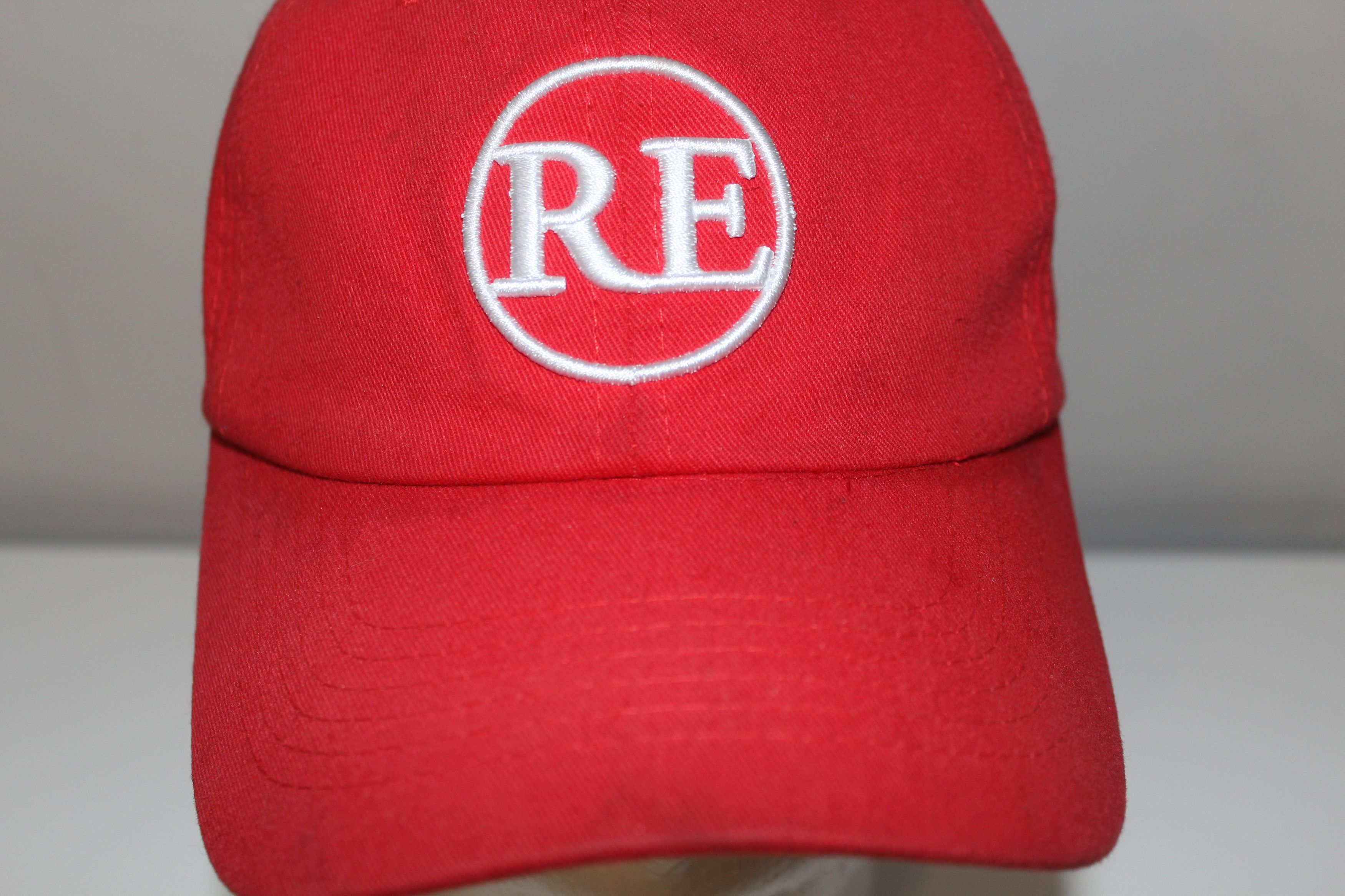 Other Ring's End Adult Adjustable Strap Baseball Cap Hat Red Size ONE SIZE - 2 Thumbnail