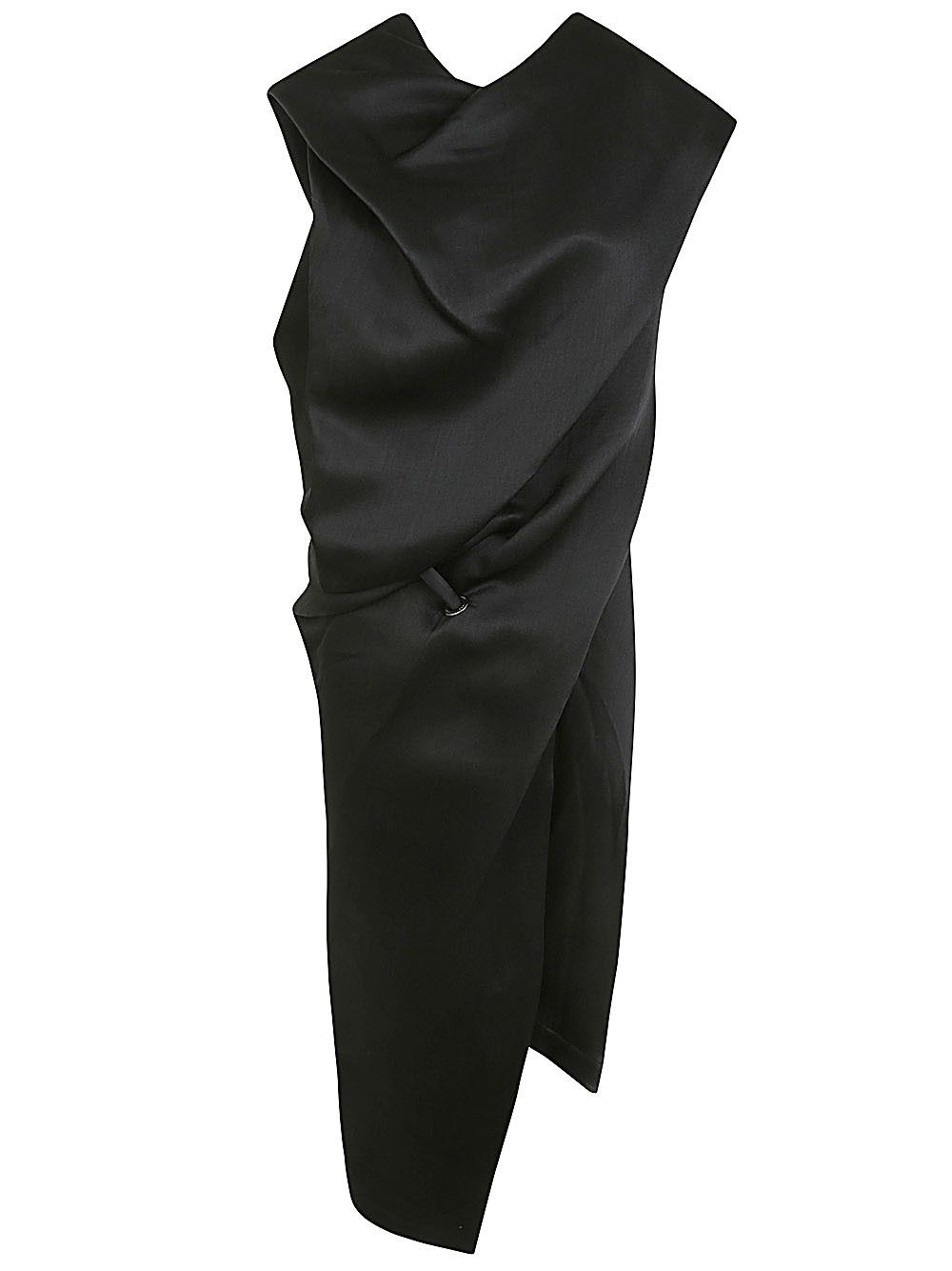 Issey Miyake ENVELOPING MIDI DRESS Size L / US 10 / IT 46 - 1 Thumbnail