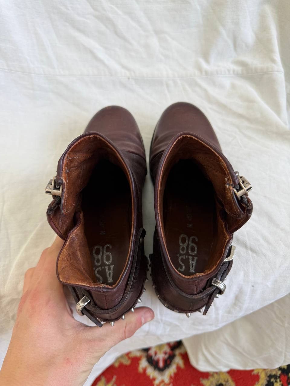 A.S.98 Avant Garde A.S. 98 Guidi Style Distressed Leather Boots Size US 7 / IT 37 - 14 Thumbnail