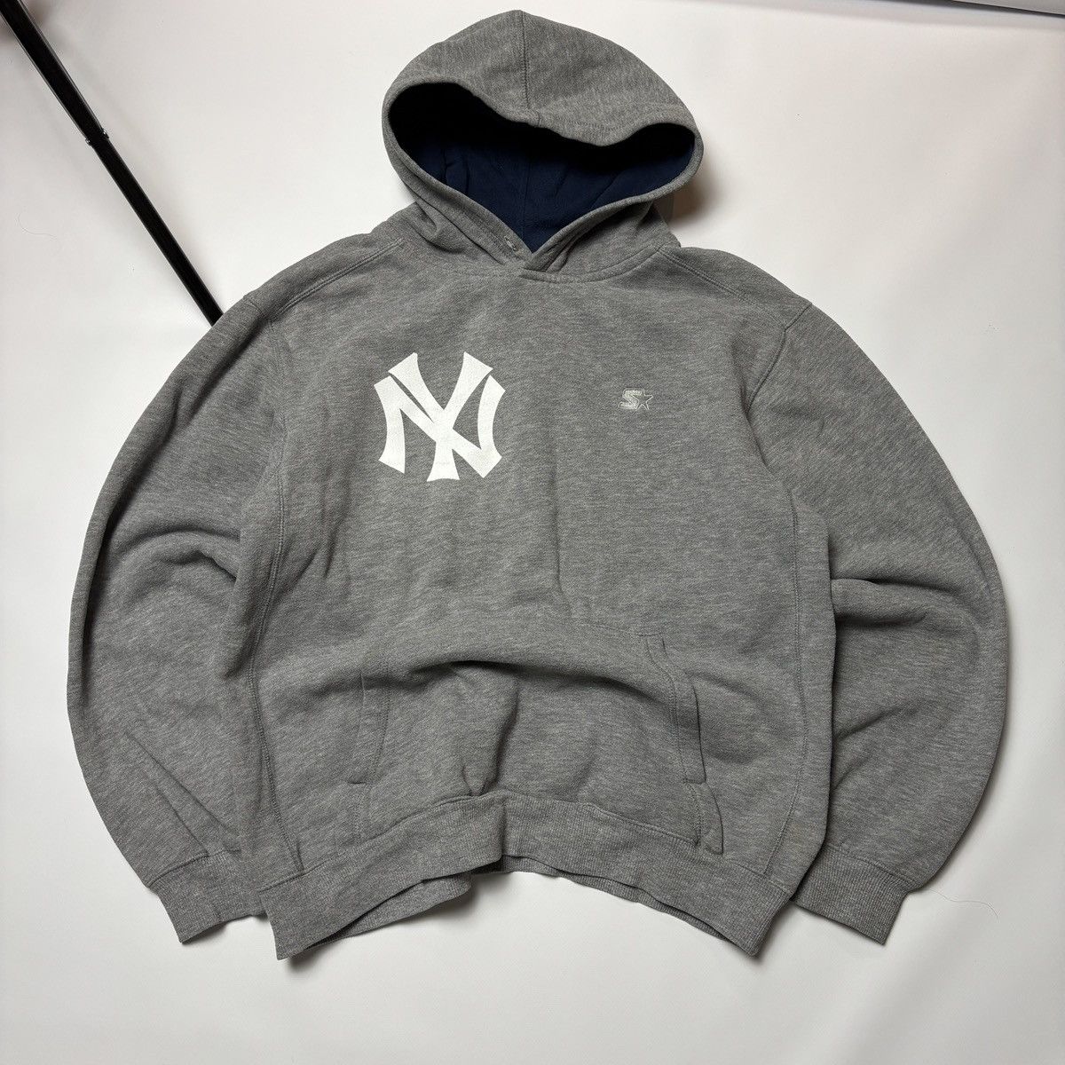 New York Yankees × Starter × Vintage CRAZY NEW YORK YANKEES VINTAGE HOODIE Size US M / EU 48-50 / 2 - 1 Thumbnail