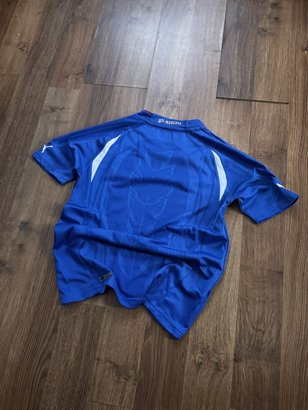 Puma Vintage Puma Italy 2008-2010 Home Football Shirt Jersey YL Size US XXS / EU 40 - 6 Thumbnail
