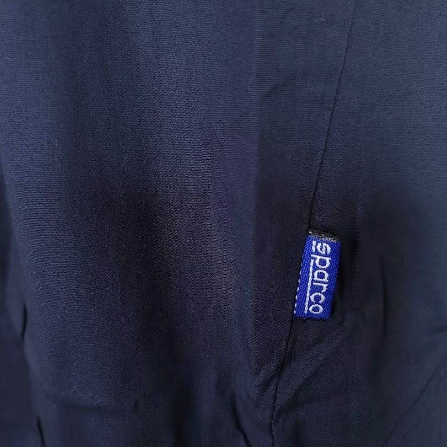 Vintage Sparco Racing Shirt Button Down Short Sleeve Mens Size XS Blue Embroidered NEW Size US XS / EU 42 / 0 - 4 Thumbnail