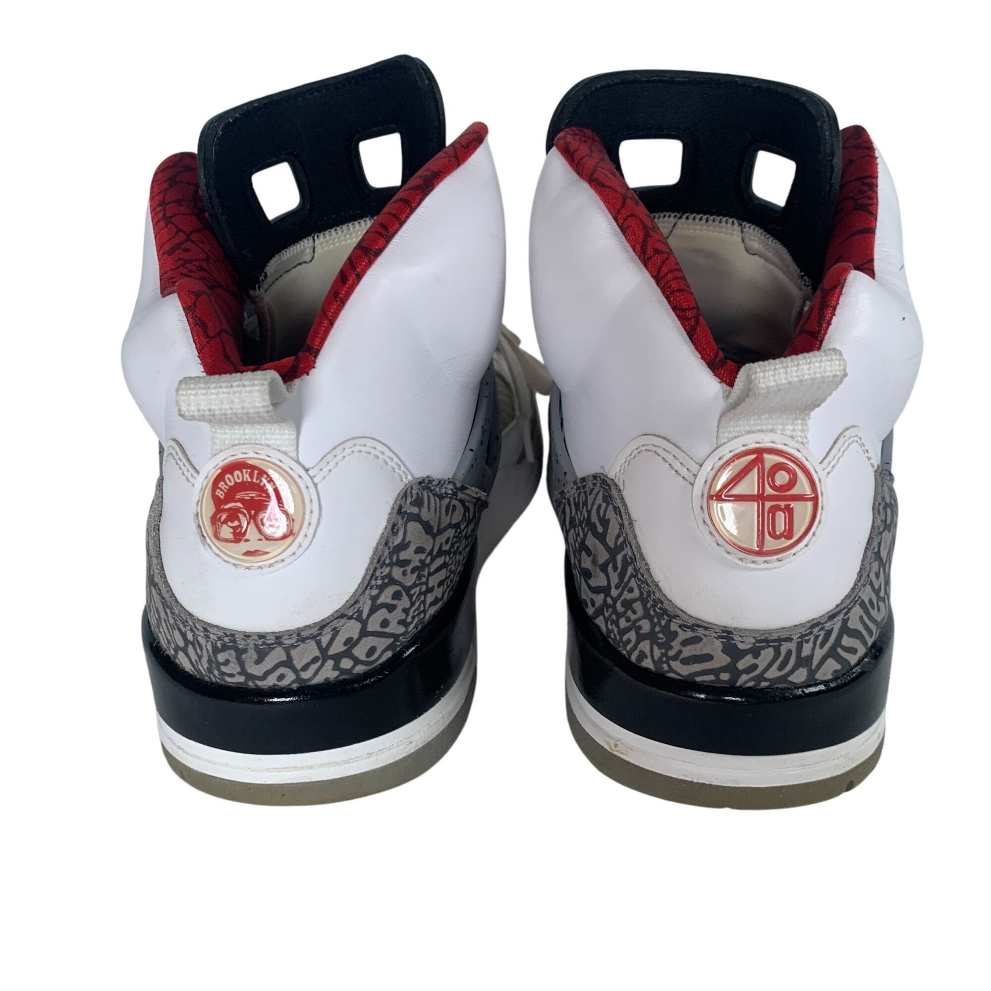 Nike Nike Air Jordan Mens Spizike White Cement Size 1 Size US 10.5 / EU 43-44 - 7 Thumbnail