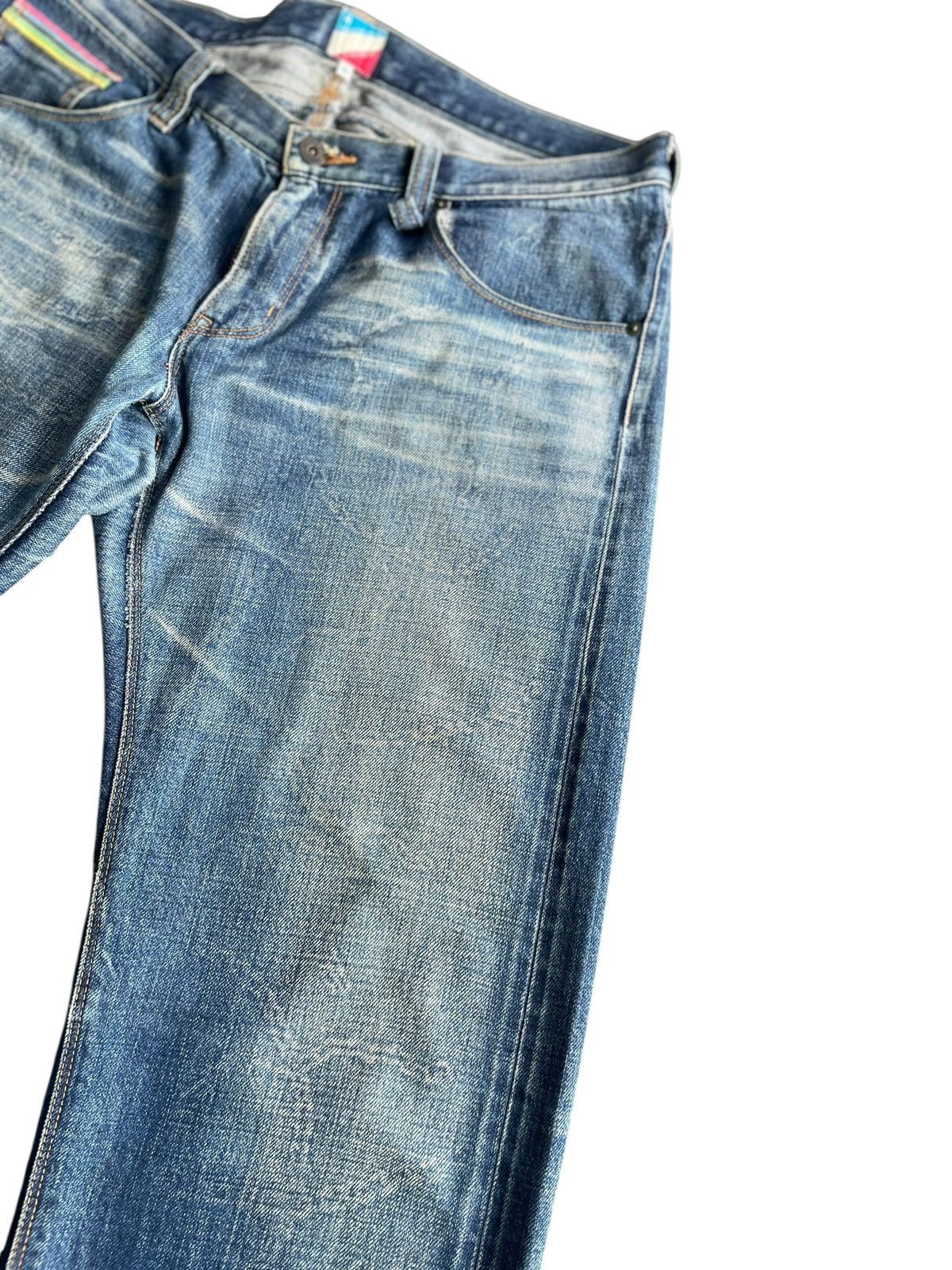 R.Newbold Japan R.Newbold Rainbow Selvedge Denim Size US 36 / EU 52 - 5 Thumbnail