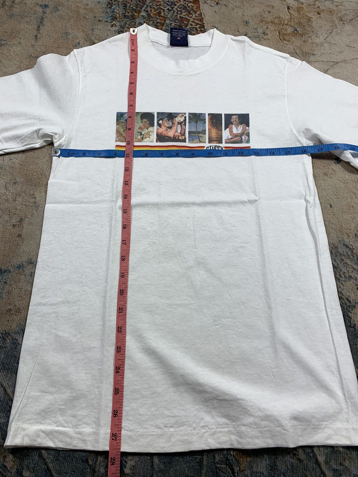 Stussy × Vintage Vintage Stussy 30 Year Anniversary Hawaii Size US S / EU 44-46 / 1 - 7 Thumbnail